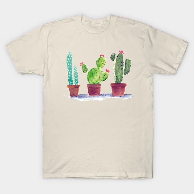 Cacti T-Shirt by Wandering Barefoot